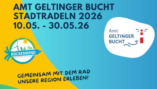 Amt Geltingerbucht Stadtradeln vom 10. bis 30. Mai 2026